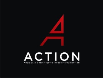 ACTION - Americans Committed To Improving Our Nation logo design by Franky.