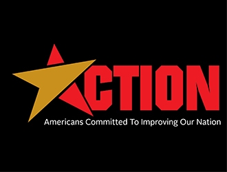 ACTION - Americans Committed To Improving Our Nation logo design by Leivong