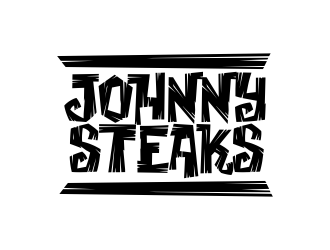 JOHNNY STEAKS  logo design by rykos