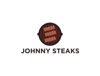 JOHNNY STEAKS  logo design by Meyda