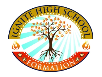 Ignite High School Formation logo design by uttam