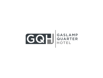 Gaslamp Quarter Hotel  logo design by bricton