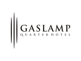 Gaslamp Quarter Hotel  logo design by Meyda