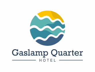 Gaslamp Quarter Hotel  logo design by mletus