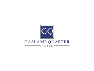 Gaslamp Quarter Hotel  logo design by johana