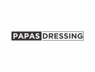 Papas Dressing  logo design by haidar