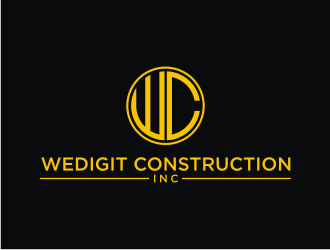 Wedigit Construction Inc. logo design by Franky.