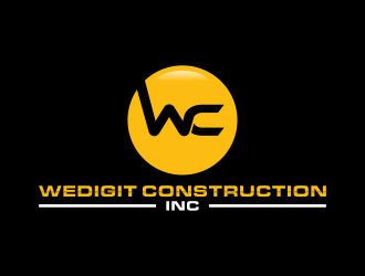 Wedigit Construction Inc. logo design by BlessedArt