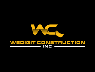 Wedigit Construction Inc. logo design by BlessedArt