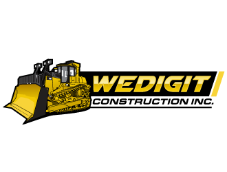 Wedigit Construction Inc. logo design by scriotx