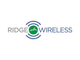 Ridge Wireless logo design by Inlogoz