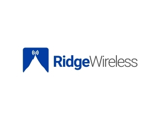 Ridge Wireless logo design by FloVal