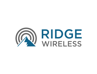 Ridge Wireless logo design by oke2angconcept