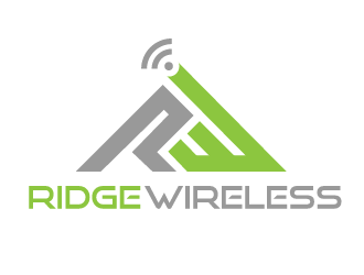 Ridge Wireless logo design by grea8design
