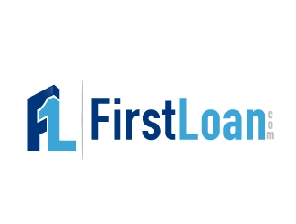 FirstLoan.com logo design by art-design