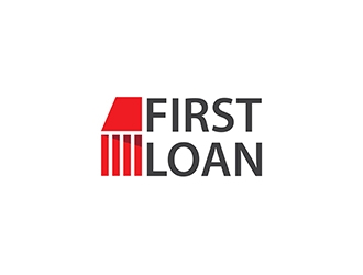 FirstLoan.com logo design by superbeam