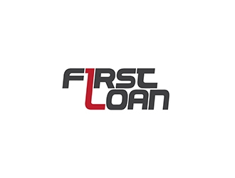 FirstLoan.com logo design by superbeam
