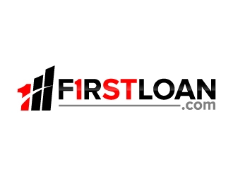 FirstLoan.com logo design by jaize
