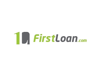 FirstLoan.com logo design by lbdesigns