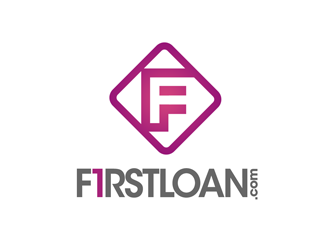 FirstLoan.com logo design by kunejo