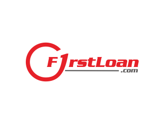 FirstLoan.com logo design by alhamdulillah