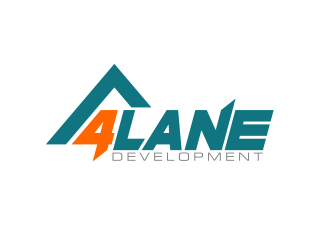 4 Lane Development logo design by ekitessar