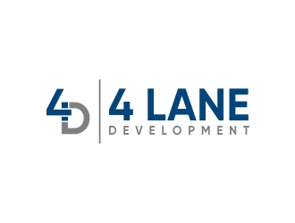 4 Lane Development logo design by excelentlogo