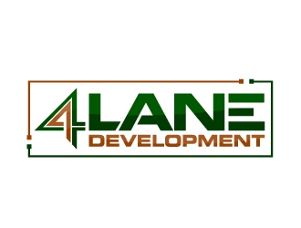 4 Lane Development logo design by aRBy