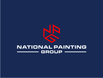 National Painting Group logo design by yeve