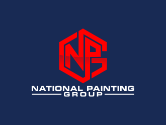 National Painting Group logo design by akhi