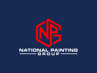 National Painting Group logo design by akhi