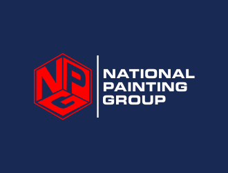 National Painting Group logo design by akhi