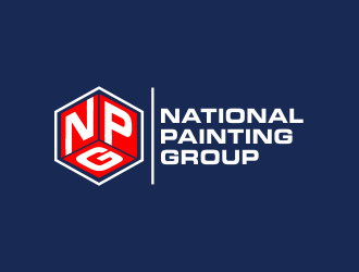 National Painting Group logo design by akhi
