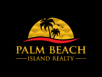Palm Beach Island Realty logo design by dchris
