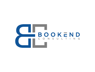 Bookend Consulting logo design by denfransko