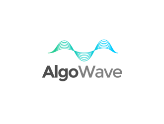 AlgoWave logo design by senandung