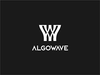 AlgoWave logo design by hole