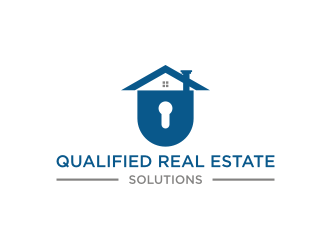 Qualified Real Estate Solutions logo design by vostre
