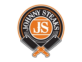 JOHNNY STEAKS  logo design by Gaze