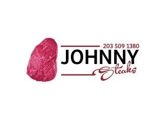 JOHNNY STEAKS  logo design by artbitin