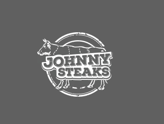 JOHNNY STEAKS  logo design by adm3