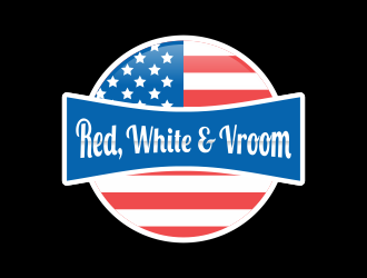 Red, White & Vroom logo design by BlessedArt
