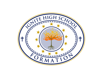Ignite High School Formation logo design by evdesign