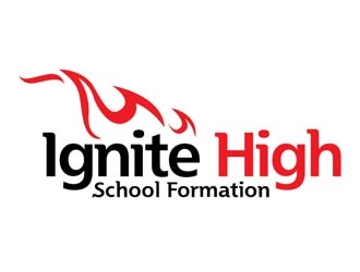 Ignite High School Formation logo design by shere