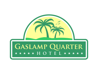 Gaslamp Quarter Hotel  logo design by rykos
