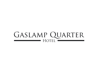 Gaslamp Quarter Hotel  logo design by logitec