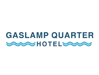Gaslamp Quarter Hotel  logo design by Roma