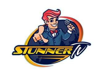 StunnerTV logo design by DreamLogoDesign
