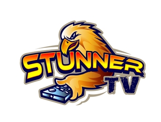 StunnerTV logo design by DreamLogoDesign