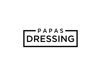 Papas Dressing  logo design by oke2angconcept